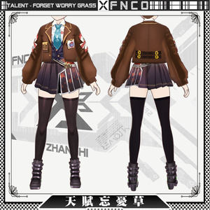 Vroid - 天賦忘憂草/職業服/Talent - Forget Worry Grass