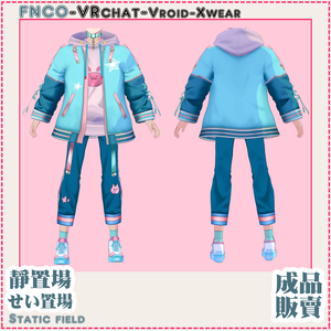 Vroid - せい置場/職業服/Static field