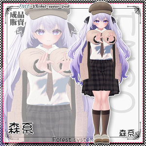 [Vrchat/xwear/Vroid]-Mori-ゴシック【5アバター対応】 缩略图 4