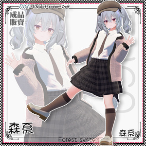 [Vrchat/xwear/Vroid]-Mori-ゴシック【5アバター対応】 缩略图 2
