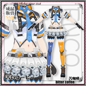Vroid -苦いコーヒー/職業服-6色/bitter coffee