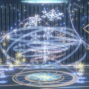 Warudo environment:雪境流光 缩略图 5