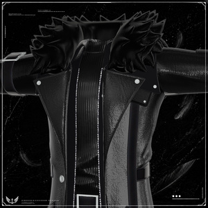 [Vrchat/xwear/Vroid]-Black Feather-黑羽 【5アバター対応】 缩略图 10