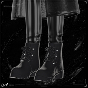 [Vrchat/xwear/Vroid]-Black Feather-黑羽 【5アバター対応】 缩略图 11