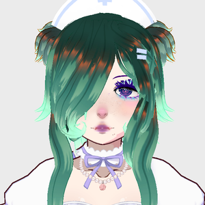 Zapine-Vtuber model ( winter \ Christmas vroid model)