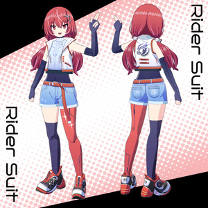 【VRChat向けオリジナル3Dモデル】ヴェルミア (VERMIA) 缩略图 3