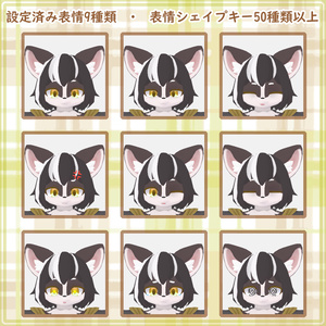オリジナル3Dモデル【Chamel-チャメル‐】PC&Quest対応 缩略图 5