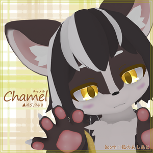 オリジナル3Dモデル【Chamel-チャメル‐】PC&Quest対応
