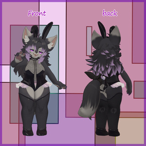 バニー衣装-bunny suit 【Zil S -ジル S-】【Chalo】【Alumy -アルミィ-】 缩略图 2