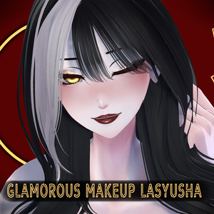 Lasyusha glamorous makeup + eye tex
