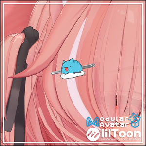 [Free, MA Compatible] SLEEPING CAPOO Hairpin