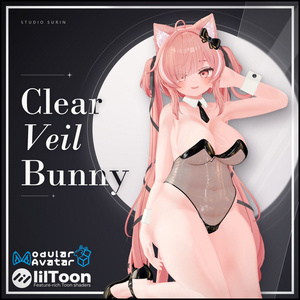 Clear Veil Bunny【11アバター, MA対応】