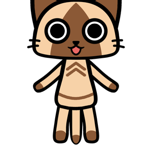 MH Palico Live2d rigged model