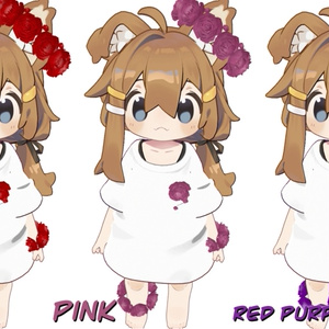 薔薇アクセサリーセット｜Rose Brooch & Rose Halo （12色） 缩略图 2