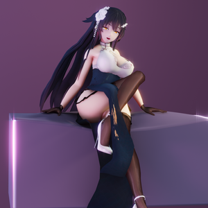 『アズールレーン・吾妻·語らいの春霞/碧蓝航线·吾妻·细语春霞』