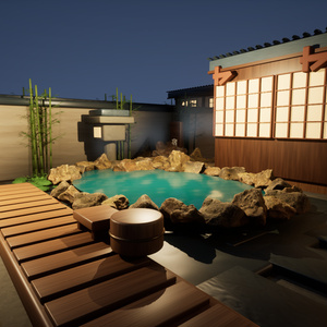 JOA V2｜温泉・旅館・路地 完成環境 Unreal版