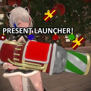 Present launcher gimmick! (MA/VRCFury)