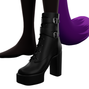 Custom 3D Goth Boots