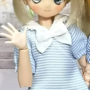 [大きめ]OBドールヘッド K-00 『AZUMA』レジンキャスト 組立キット ホワイティ
