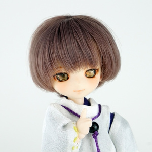 OBドールヘッド E-03 『SIMPU』 レジンキャスト 組立キット ホワイティ