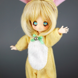 OBドールヘッド E-00 『HAKASE』 レジンキャスト 組立キット ホワイティ