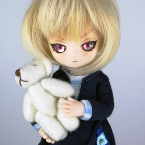 OBドールヘッド E-02 『MIKADO』 レジンキャスト 組立キット ホワイティ