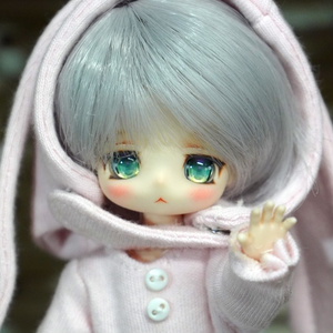 OBヘッド KAISER 1/12ドール ホワイティ肌 カスタムヘッド +