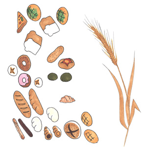 パンのイラスト