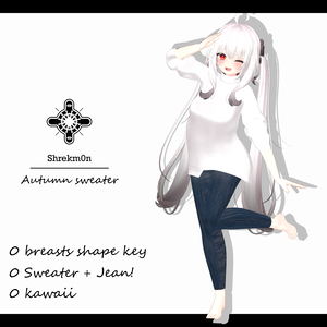 【舞夜用】 秋 セーター Maya_Autumn sweater