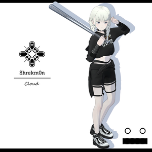 [Grus] Punk Outfit_( Cloud )