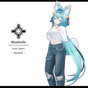 [竜胆] lure jean
