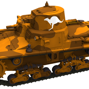 【Shade3D】M11/39 中戦車