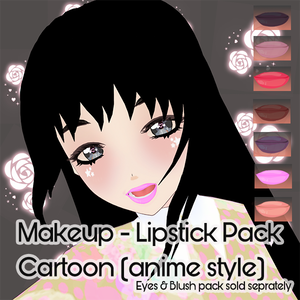 Makeup - Lipstick 9 Pack (Anime Style)