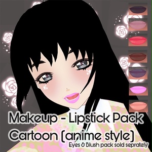 Makeup - Lipstick 9 Pack (Anime Style)