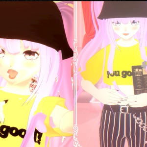 VRoid Anime Hairstyle and Hat (Bucket Hat Style)