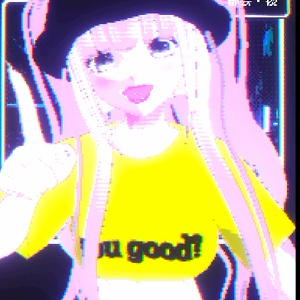 VRoid Anime Hairstyle and Hat (Bucket Hat Style)