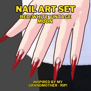 VRoid Long Nails 4 Pack | Halloween Nail Polish | Unas Largas