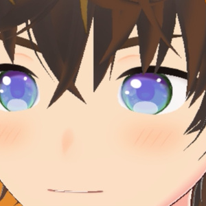 VRoid Irises Eyes Purple to Green 