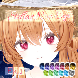 無料版有り❣️🌟【10avatar対応】StellaeNox_Eye🌟動く流れ星アニメーション付き 缩略图 7