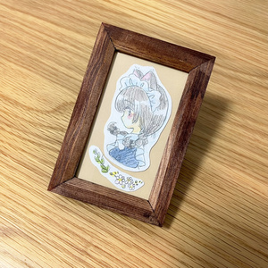 新作シールとちいさな原画