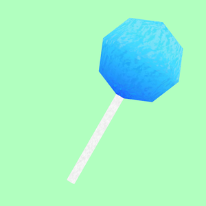 【3Dモデル】レトロスタイルなアイスキャンディ