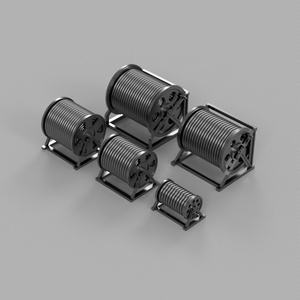 【STLデータ】1/350　日本海軍 ワイヤーリール  IJN Wire Reels