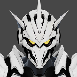 白鋼の騎士《ヴァルクス＝リュミナ》｜VRChat対応3Dアバター