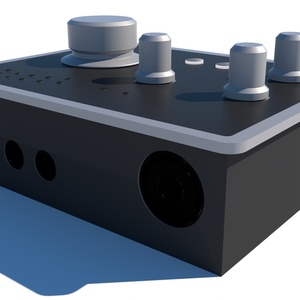 [3Dモデル] Audient iD4 オーディオインターフェイス 缩略图 3