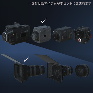 【3Dモデル】シネマカメラ Bowiセット 缩略图 4