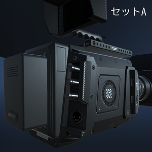 【3Dモデル】シネマカメラ Darkraftセット 缩略图 3