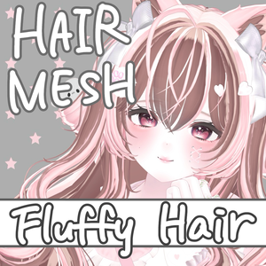 【mitokumo】HAIR MESH -Fluffy Hair-