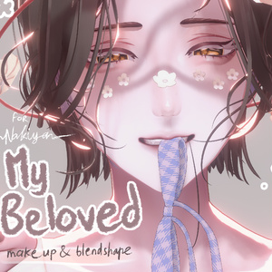 FREE 【泣夜/Nakiya】 MyBeloved Makeup + Face BlendShape