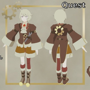 【Quest対応】オリジナル3Dモデル「チャールズ」 #PlusHead 缩略图 3