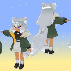 【Quest対応】オリジナル3Dモデル「ウル」 缩略图 2